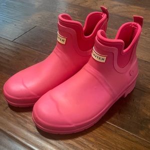 Hunter Boots For Target Pink Short 9
